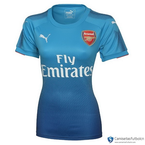 Camiseta Arsenal Mujer Segunda equipo 2017-18